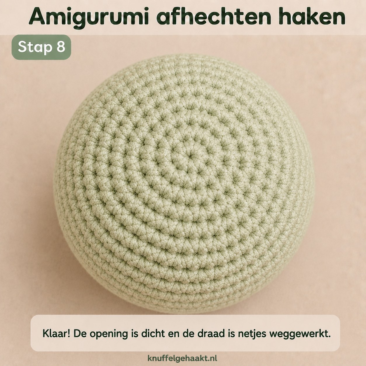 Amigurumi Afhechten Haken - Zo Verdwijnt De Opening Écht