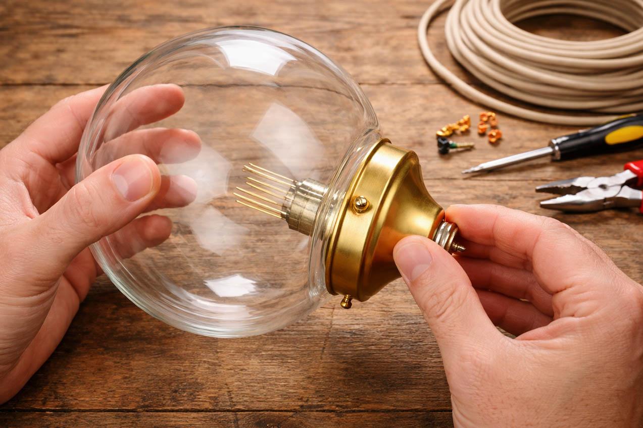 Lichtbol lamp DIY maken: zo maak je zelf een sfeervolle lamp