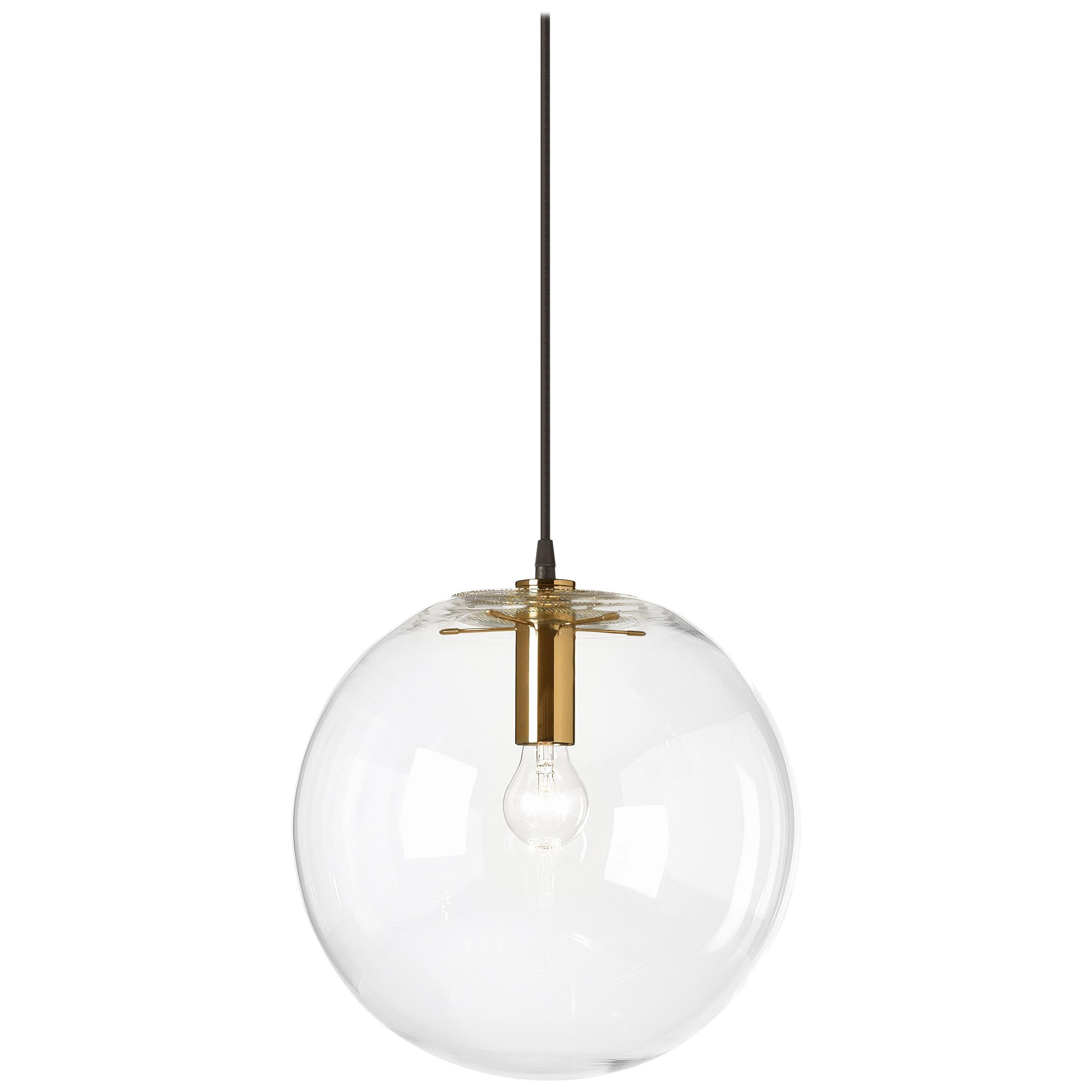 Ronde lichtbol met passende fitting