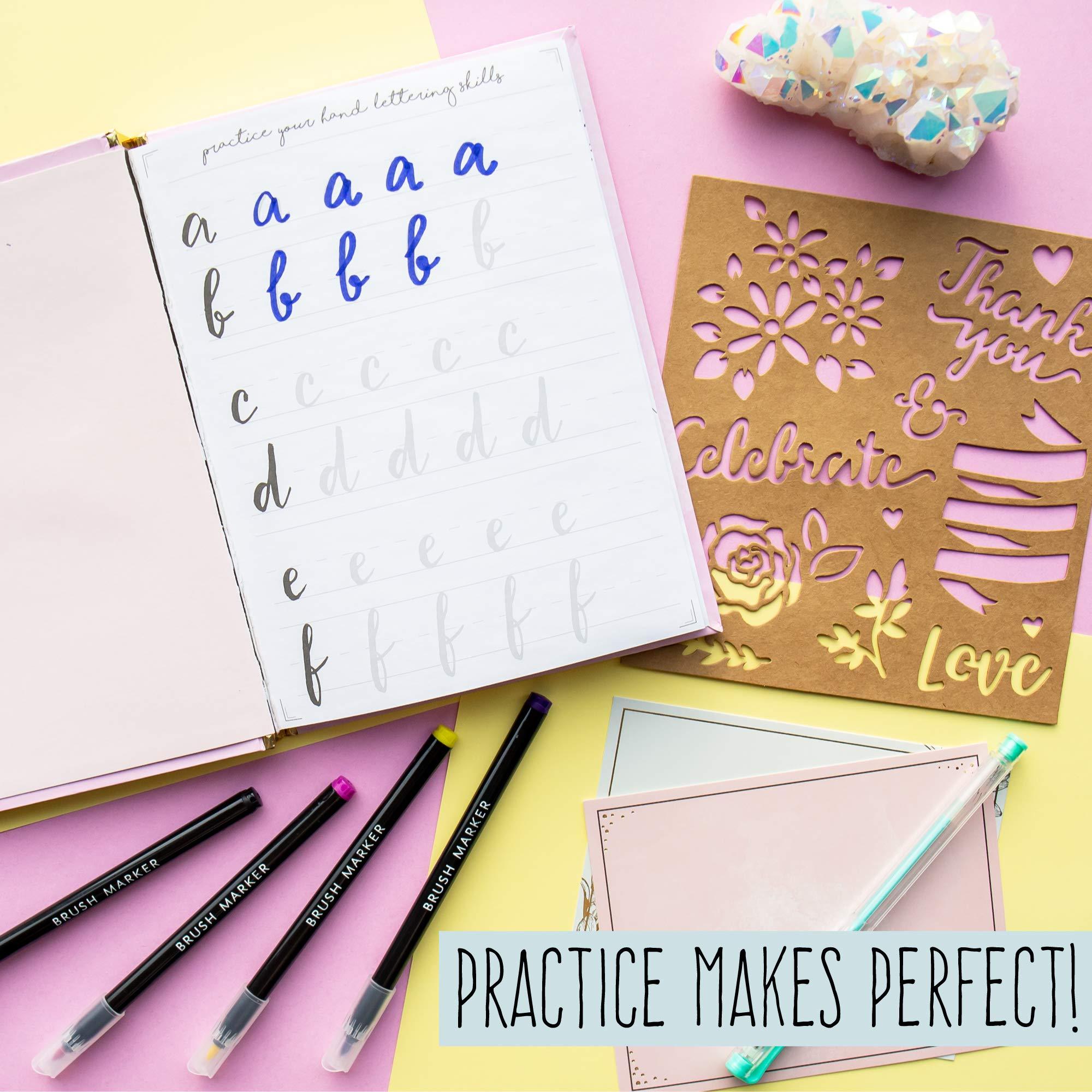 Dagelijkse handlettering oefening