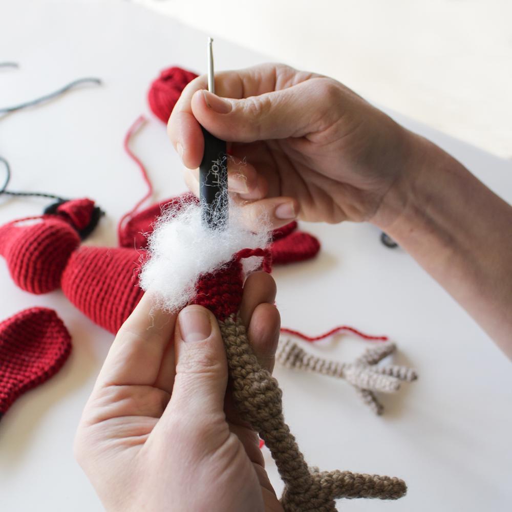 Onderdelen naaien amigurumi