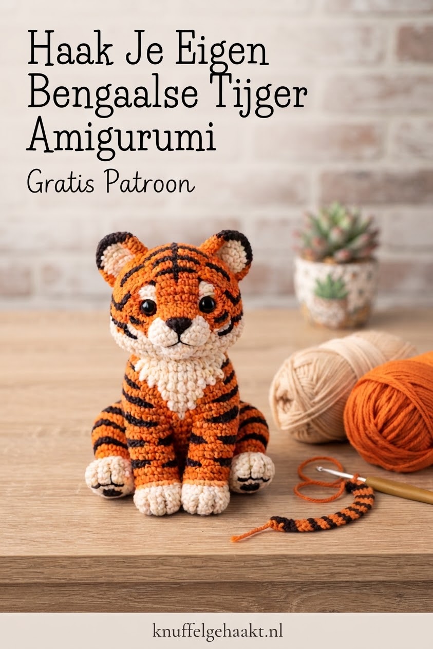 Haak Je Eigen Bengaalse Tijger Amigurumi