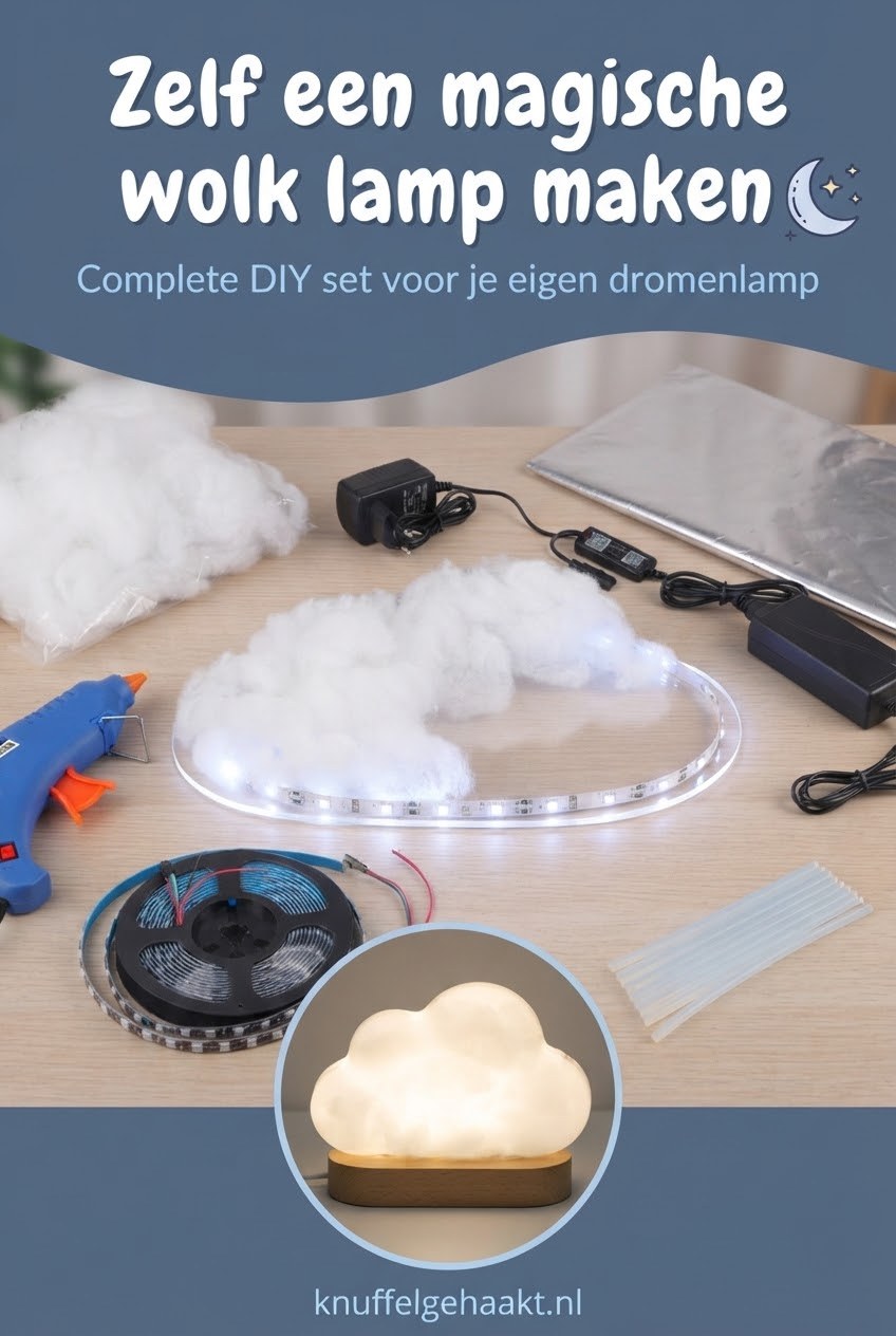 Zelf een magische wolk lamp maken