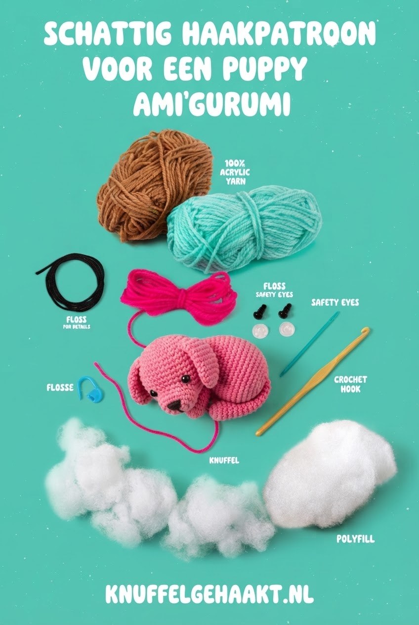 Schattig Haakpatroon voor een Puppy Amigurumi