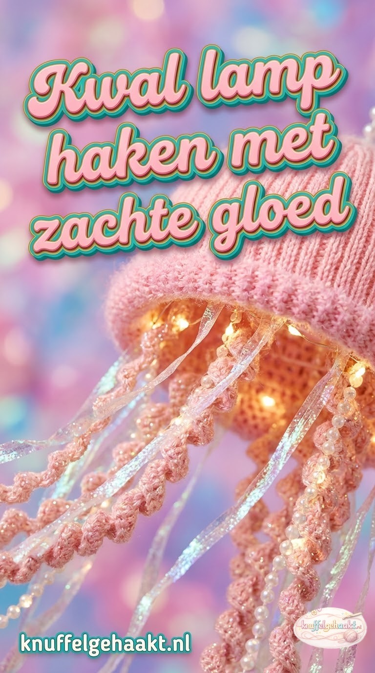 Kwal lamp haken met zachte gloed
