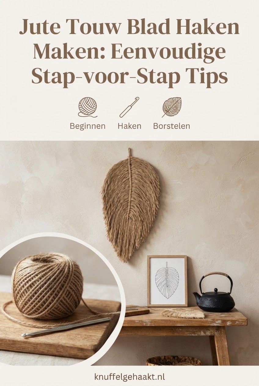 Jute Touw Blad Haken Maken: Eenvoudige Stap-voor-Stap Tips