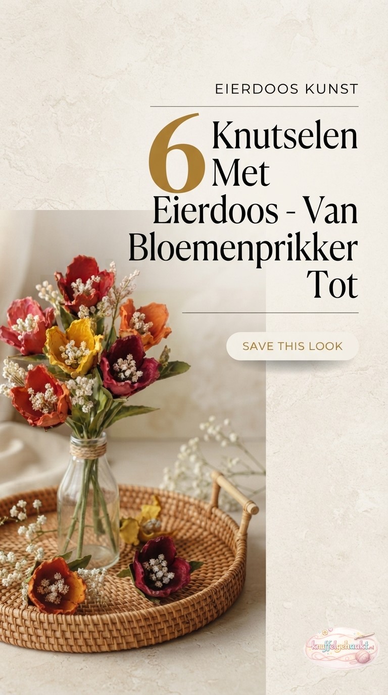 6 Knutselen Met Eierdoos - Van Bloemenprikker Tot