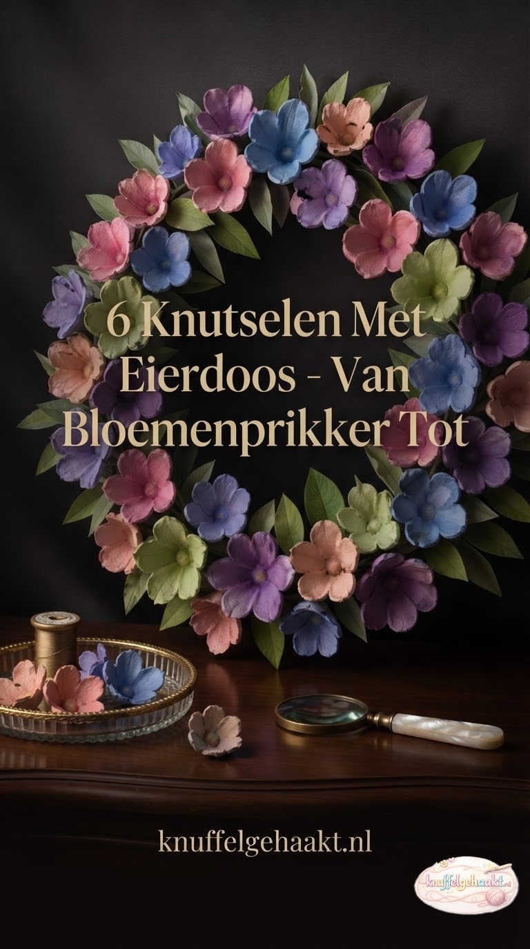 6 Knutselen Met Eierdoos - Van Bloemenprikker Tot