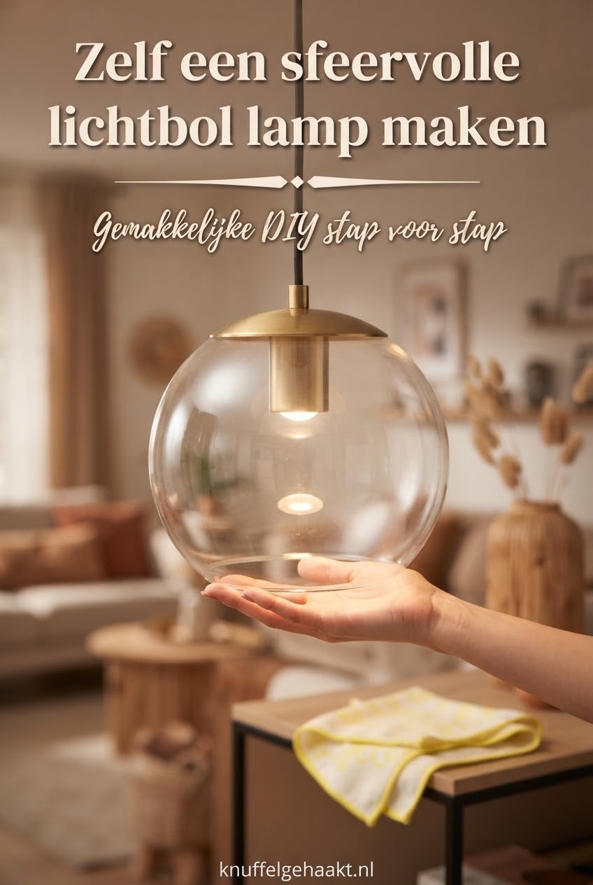 Zelf een sfeervolle lichtbol lamp maken