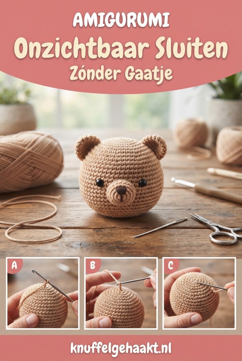 Amigurumi Onzichtbaar Sluiten Zónder Gaatje