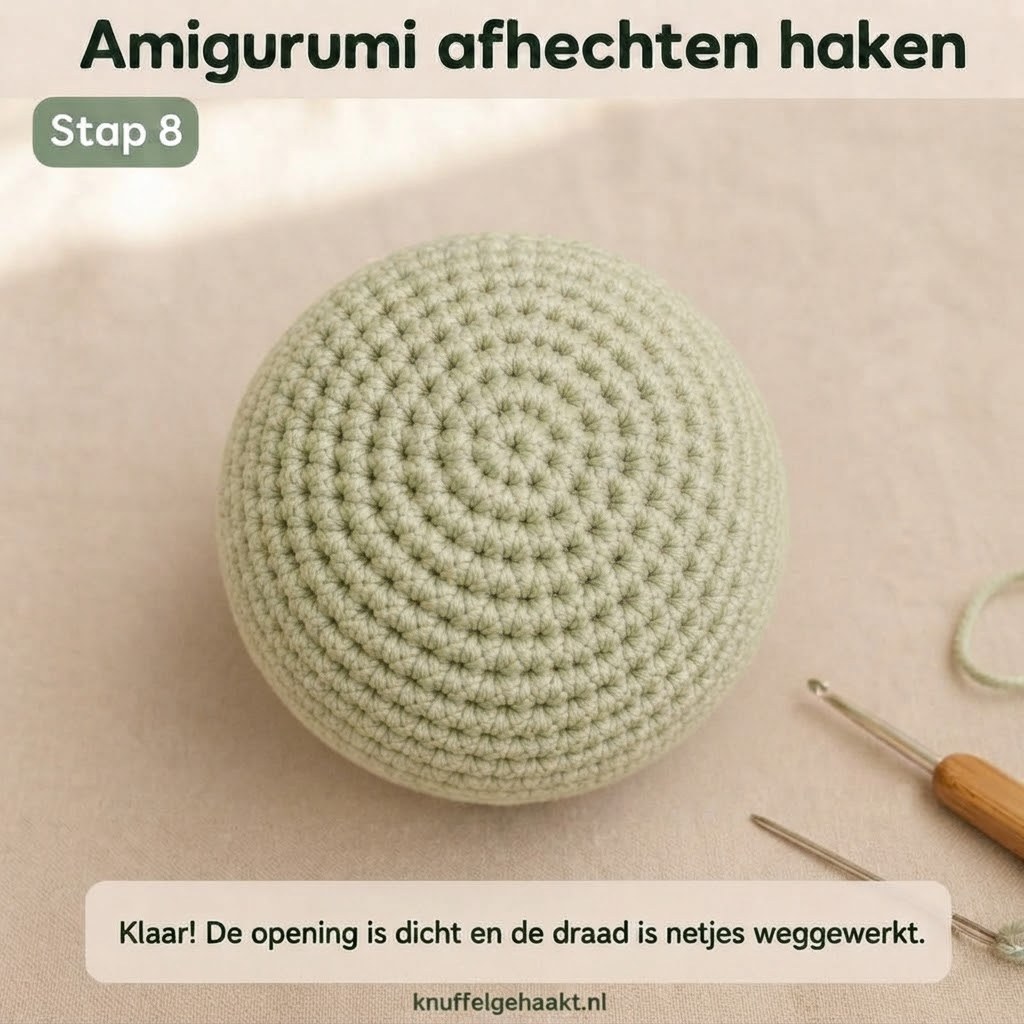 Zo Verdwijnt Die Opening Écht Bij Amigurumi