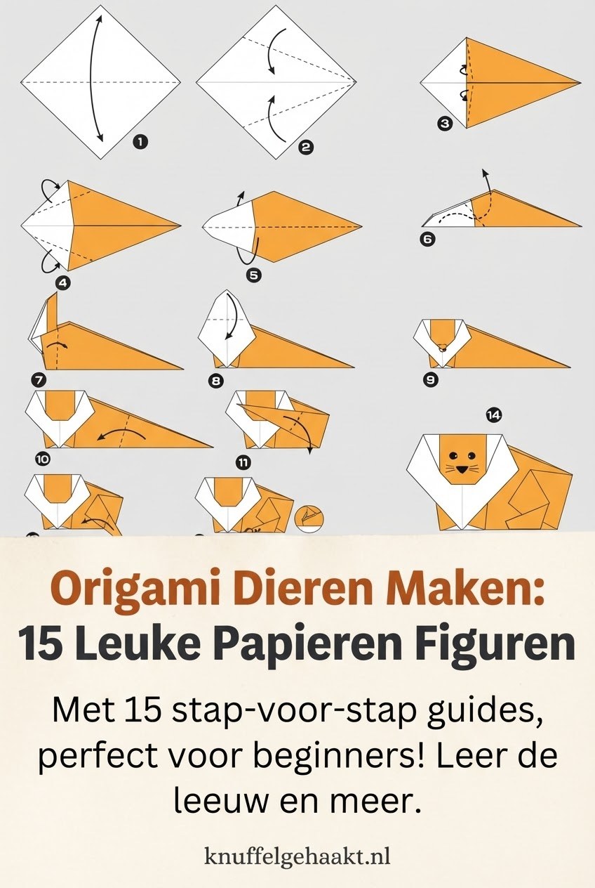Origami Dieren Maken: 15 Leuke Papieren Figuren