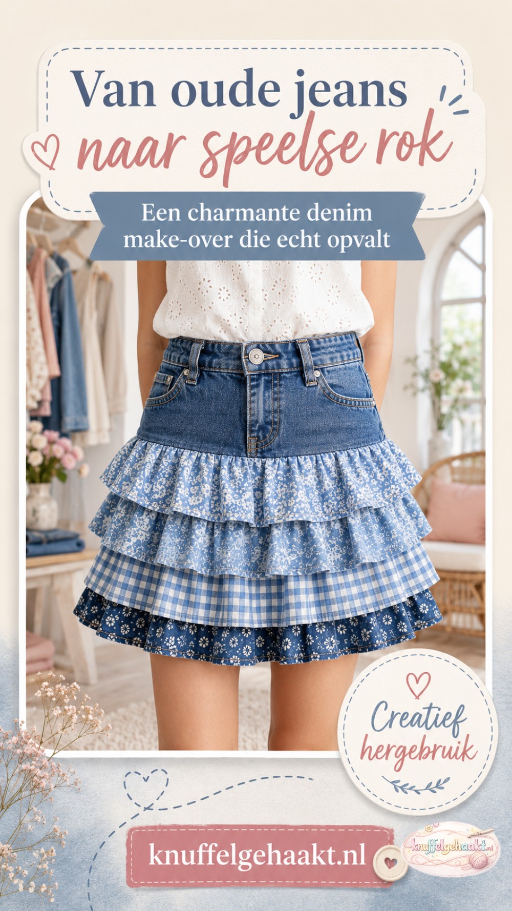 7 Slimme Manieren Om Oude Jeans Te Upcyclen
