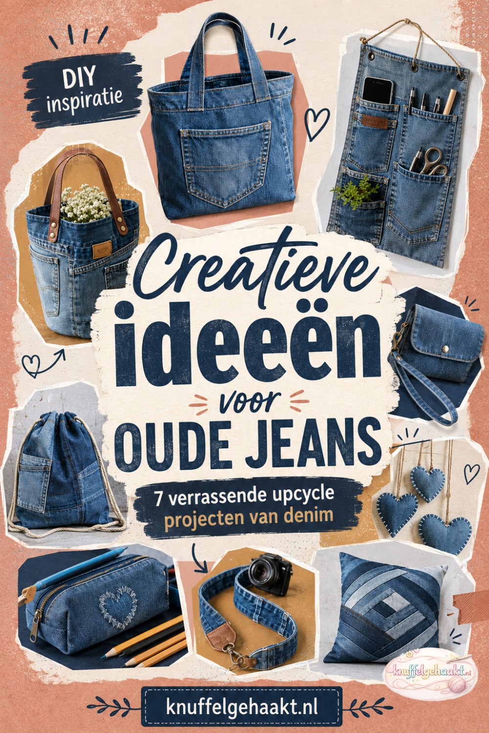 7 Slimme Manieren Om Oude Jeans Te Upcyclen