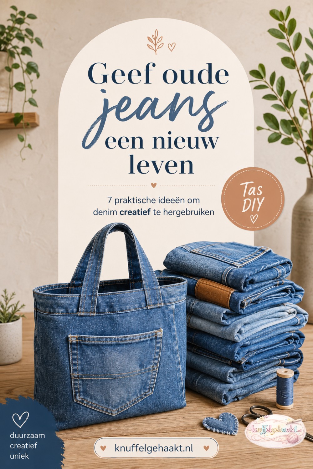 7 Slimme Manieren Om Oude Jeans Te Upcyclen