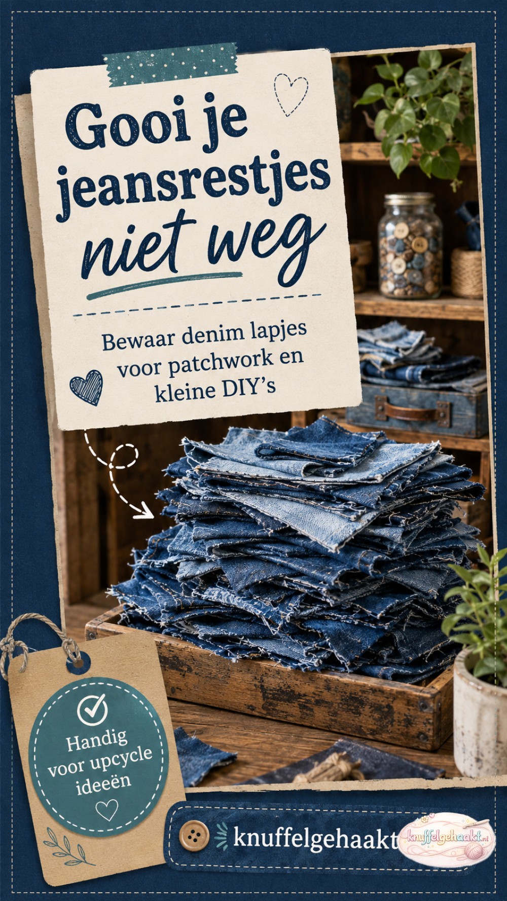 7 Slimme Manieren Om Oude Jeans Te Upcyclen
