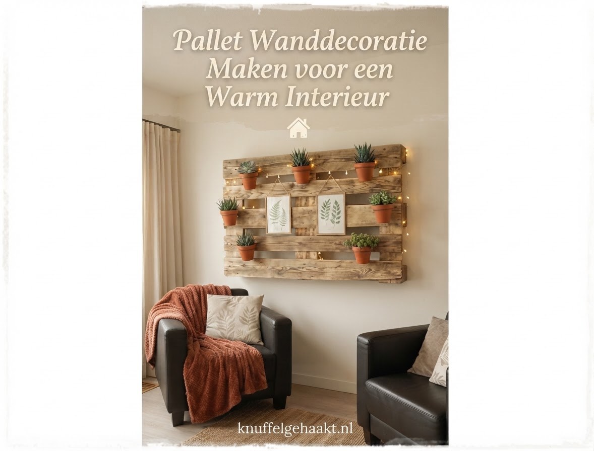 Pallet Wanddecoratie Maken voor een Warm Interieur