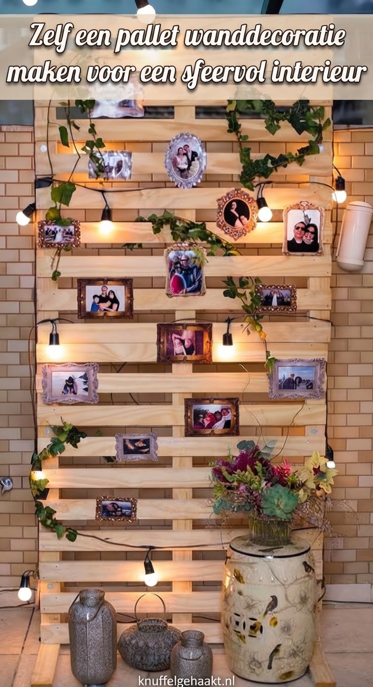 Zelf een pallet wanddecoratie maken voor een sfeervol interieur