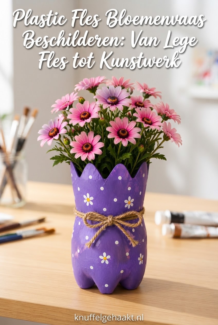 Plastic Fles Bloemenvaas Beschilderen: Van Lege Fles tot Kunstwerk