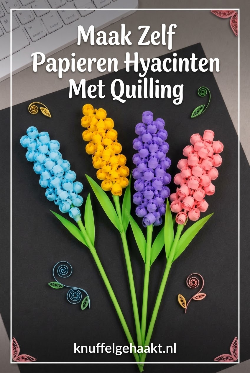 Maak Zelf Papieren Hyacinten Met Quilling