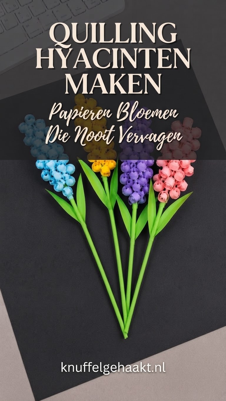 Quilling Hyacinten Maken: Papieren Bloemen Die Nooit Vervagen